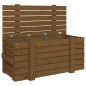 vidaXL Truhe Honigbraun 91x40,5x42 cm Massivholz Kiefer vidaXL Truhe Honigbraun 91x40,5x42 cm Massivholz Kiefer