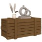 vidaXL Truhe Honigbraun 91x40,5x42 cm Massivholz Kiefer vidaXL Truhe Honigbraun 91x40,5x42 cm Massivholz Kiefer