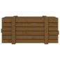 vidaXL Truhe Honigbraun 91x40,5x42 cm Massivholz Kiefer vidaXL Truhe Honigbraun 91x40,5x42 cm Massivholz Kiefer