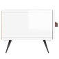 vidaXL TV-Schrank Hochglanz-Weiß 150x36x30 cm Holzwerkstoff vidaXL TV-Schrank Hochglanz-Weiß 150x36x30 cm Holzwerkstoff