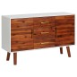 vidaXL Sideboard 110x35x70 cm Massivholz Akazie und MDF vidaXL Sideboard 110x35x70 cm Massivholz Akazie und MDF