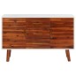 vidaXL Sideboard 110x35x70 cm Massivholz Akazie und MDF vidaXL Sideboard 110x35x70 cm Massivholz Akazie und MDF