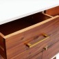 vidaXL Sideboard 110x35x70 cm Massivholz Akazie und MDF vidaXL Sideboard 110x35x70 cm Massivholz Akazie und MDF