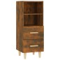 vidaXL Sideboard Räuchereiche 34,5x34x90 cm Holzwerkstoff vidaXL Sideboard Räuchereiche 34,5x34x90 cm Holzwerkstoff