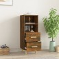 vidaXL Sideboard Räuchereiche 34,5x34x90 cm Holzwerkstoff vidaXL Sideboard Räuchereiche 34,5x34x90 cm Holzwerkstoff