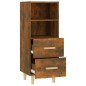 vidaXL Sideboard Räuchereiche 34,5x34x90 cm Holzwerkstoff vidaXL Sideboard Räuchereiche 34,5x34x90 cm Holzwerkstoff