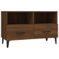 vidaXL TV-Schrank Braun Eichen-Optik 80x36x50 cm Holzwerkstoff vidaXL TV-Schrank Braun Eichen-Optik 80x36x50 cm Holzwerkstoff