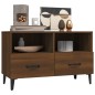 vidaXL TV-Schrank Braun Eichen-Optik 80x36x50 cm Holzwerkstoff vidaXL TV-Schrank Braun Eichen-Optik 80x36x50 cm Holzwerkstoff