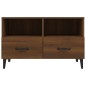 vidaXL TV-Schrank Braun Eichen-Optik 80x36x50 cm Holzwerkstoff vidaXL TV-Schrank Braun Eichen-Optik 80x36x50 cm Holzwerkstoff