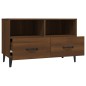 vidaXL TV-Schrank Braun Eichen-Optik 80x36x50 cm Holzwerkstoff vidaXL TV-Schrank Braun Eichen-Optik 80x36x50 cm Holzwerkstoff
