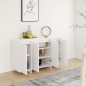 vidaXL Sideboard Weiß 120x41x75 cm Holzwerkstoff vidaXL Sideboard Weiß 120x41x75 cm Holzwerkstoff