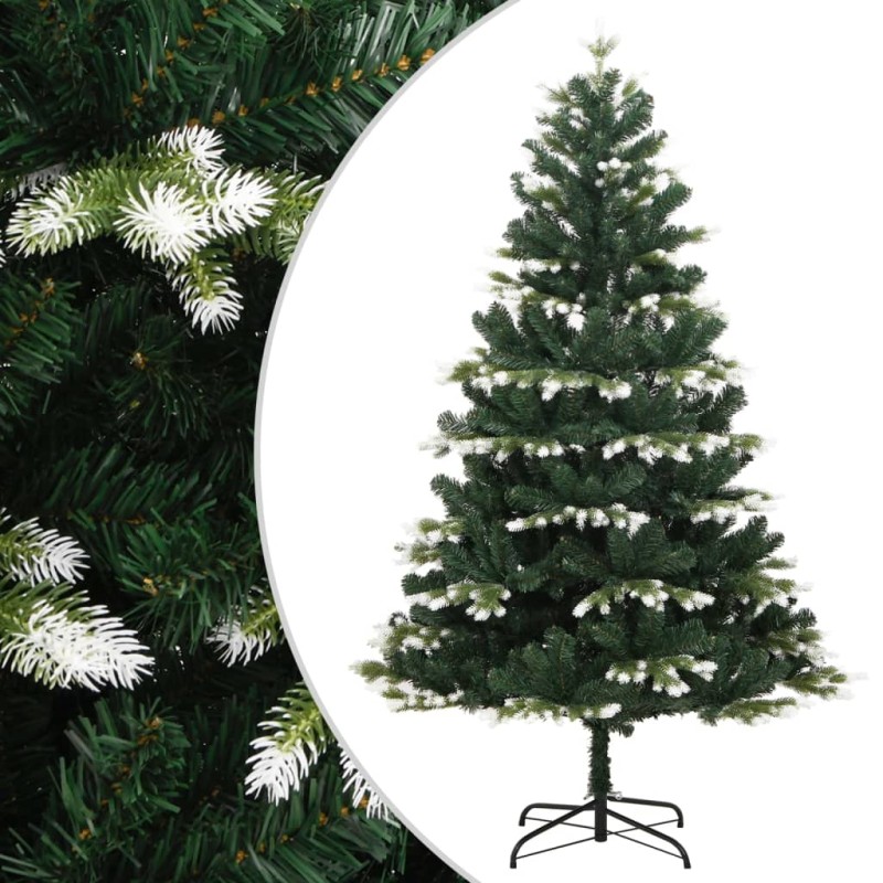 vidaXL Künstlicher Weihnachtsbaum Klappbar Beschneit 240 cm vidaXL Künstlicher Weihnachtsbaum Klappbar Beschneit 240 cm