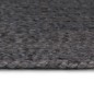 vidaXL Teppich Handgefertigt Jute Rund 180 cm Dunkelgrau vidaXL Teppich Handgefertigt Jute Rund 180 cm Dunkelgrau