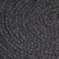 vidaXL Teppich Handgefertigt Jute Rund 180 cm Dunkelgrau vidaXL Teppich Handgefertigt Jute Rund 180 cm Dunkelgrau