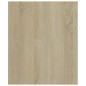 vidaXL Waschbeckenunterschrank Sonoma-Eiche 60x38,5x46cm Holzwerkstoff vidaXL Waschbeckenunterschrank Sonoma-Eiche 60x38,5x46cm Holzwerkstoff
