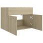 vidaXL Waschbeckenunterschrank Sonoma-Eiche 60x38,5x46cm Holzwerkstoff vidaXL Waschbeckenunterschrank Sonoma-Eiche 60x38,5x46cm Holzwerkstoff
