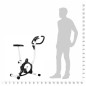 vidaXL Heimtrainer mit Riemenantrieb Schwarz vidaXL Heimtrainer mit Riemenantrieb Schwarz