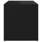 vidaXL Beistelltisch Schwarz 59x36x38 cm Holzwerkstoff vidaXL Beistelltisch Schwarz 59x36x38 cm Holzwerkstoff