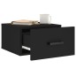 vidaXL Wand-Nachttisch Schwarz 35x35x20 cm vidaXL Wand-Nachttisch Schwarz 35x35x20 cm