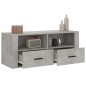 vidaXL TV-Schrank Betongrau 100x35x40 cm Holzwerkstoff vidaXL TV-Schrank Betongrau 100x35x40 cm Holzwerkstoff
