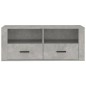 vidaXL TV-Schrank Betongrau 100x35x40 cm Holzwerkstoff vidaXL TV-Schrank Betongrau 100x35x40 cm Holzwerkstoff