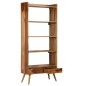 vidaXL Bücherregal Massivholz 75 x 30 x 170 cm vidaXL Bücherregal Massivholz 75 x 30 x 170 cm