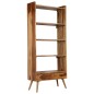 vidaXL Bücherregal Massivholz 75 x 30 x 170 cm vidaXL Bücherregal Massivholz 75 x 30 x 170 cm