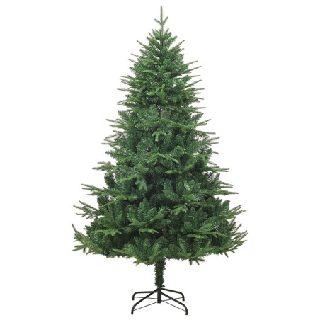 vidaXL Künstlicher Weihnachtsbaum Grün 210 cm PVC PE