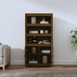 vidaXL Highboard Honigbraun 80x35x154 cm Massivholz Kiefer vidaXL Highboard Honigbraun 80x35x154 cm Massivholz Kiefer
