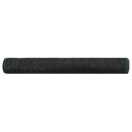 vidaXL Tennisblende HDPE 1x50 m Schwarz