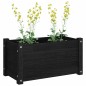 vidaXL Pflanzkübel 2 Stk. Schwarz 60x31x31 cm Massivholz Kiefer vidaXL Pflanzkübel 2 Stk. Schwarz 60x31x31 cm Massivholz Kiefer