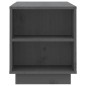 vidaXL TV-Schrank Grau 110x35x40,5 cm Massivholz Kiefer vidaXL TV-Schrank Grau 110x35x40,5 cm Massivholz Kiefer