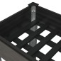 vidaXL Garten-Hochbeet mit Ablage Grau 200x50x75 cm WPC vidaXL Garten-Hochbeet mit Ablage Grau 200x50x75 cm WPC