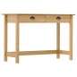 vidaXL Konsolentisch Hill mit 2 Schubladen 110×45×74 cm Kiefernholz vidaXL Konsolentisch Hill mit 2 Schubladen 110×45×74 cm Kiefernholz