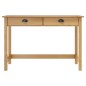 vidaXL Konsolentisch Hill mit 2 Schubladen 110×45×74 cm Kiefernholz vidaXL Konsolentisch Hill mit 2 Schubladen 110×45×74 cm Kiefernholz