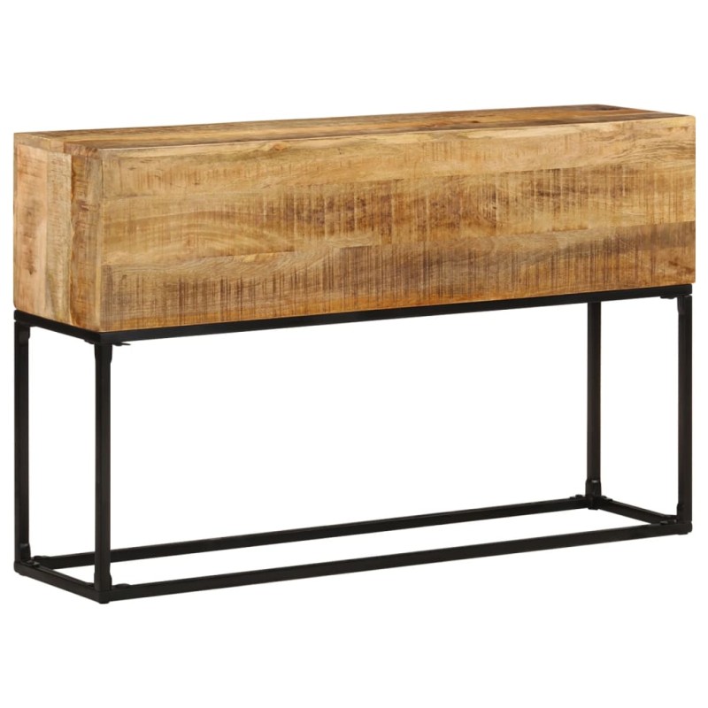vidaXL Konsolentisch 120x30x75 cm Raues Mangoholz vidaXL Konsolentisch 120x30x75 cm Raues Mangoholz