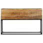 vidaXL Konsolentisch 120x30x75 cm Raues Mangoholz vidaXL Konsolentisch 120x30x75 cm Raues Mangoholz
