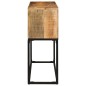vidaXL Konsolentisch 120x30x75 cm Raues Mangoholz vidaXL Konsolentisch 120x30x75 cm Raues Mangoholz