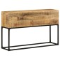 vidaXL Konsolentisch 120x30x75 cm Raues Mangoholz vidaXL Konsolentisch 120x30x75 cm Raues Mangoholz