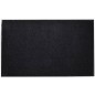Schwarze PVC Türmatte 90 x 60 cm Schwarze PVC Türmatte 90 x 60 cm