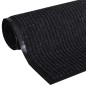 Schwarze PVC Türmatte 90 x 60 cm Schwarze PVC Türmatte 90 x 60 cm