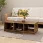 vidaXL Couchtisch Honigbraun 110x50x34 cm Massivholz Kiefer vidaXL Couchtisch Honigbraun 110x50x34 cm Massivholz Kiefer