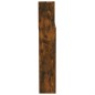 vidaXL Kopfteil mit Ablagen Räuchereiche 200x19x103,5 cm vidaXL Kopfteil mit Ablagen Räuchereiche 200x19x103,5 cm