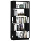 vidaXL Bücherregal/Raumteiler Schwarz 80x25x163,5 cm Massivholz Kiefer vidaXL Bücherregal/Raumteiler Schwarz 80x25x163,5 cm Massivholz Kiefer
