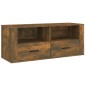 vidaXL TV-Schrank Räuchereiche 100x35x40 cm Holzwerkstoff vidaXL TV-Schrank Räuchereiche 100x35x40 cm Holzwerkstoff