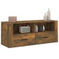 vidaXL TV-Schrank Räuchereiche 100x35x40 cm Holzwerkstoff vidaXL TV-Schrank Räuchereiche 100x35x40 cm Holzwerkstoff