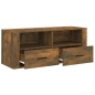 vidaXL TV-Schrank Räuchereiche 100x35x40 cm Holzwerkstoff vidaXL TV-Schrank Räuchereiche 100x35x40 cm Holzwerkstoff