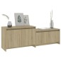 vidaXL TV-Schrank Sonoma-Eiche 146,5x35x50 cm Holzwerkstoff vidaXL TV-Schrank Sonoma-Eiche 146,5x35x50 cm Holzwerkstoff