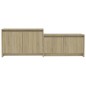 vidaXL TV-Schrank Sonoma-Eiche 146,5x35x50 cm Holzwerkstoff vidaXL TV-Schrank Sonoma-Eiche 146,5x35x50 cm Holzwerkstoff