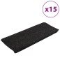vidaXL Stufenmatten Selbstklebend 15 Stk. 65x24,5x3,5 cm Anthrazit vidaXL Stufenmatten Selbstklebend 15 Stk. 65x24,5x3,5 cm Anthrazit
